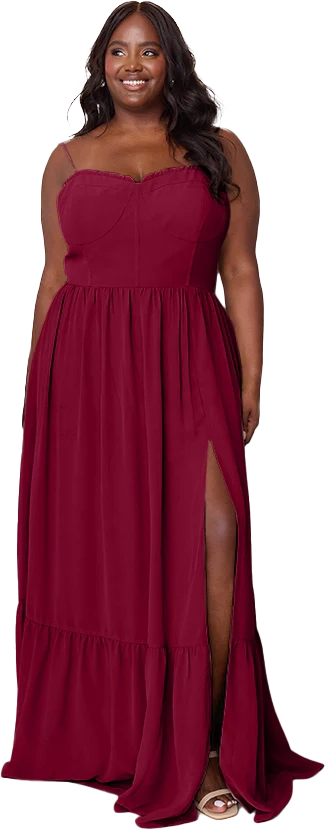 Valentina Chiffon Dress | Made To Order - Image 213