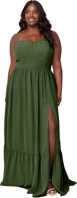 Valentina Chiffon Dress | Made To Order - Image 216
