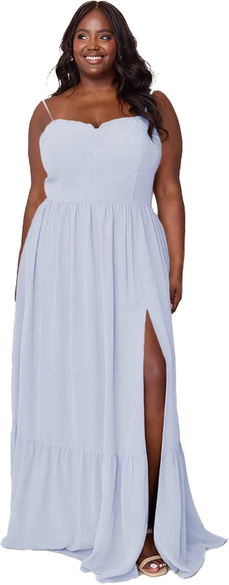 Valentina Chiffon Dress | Made To Order - Image 217