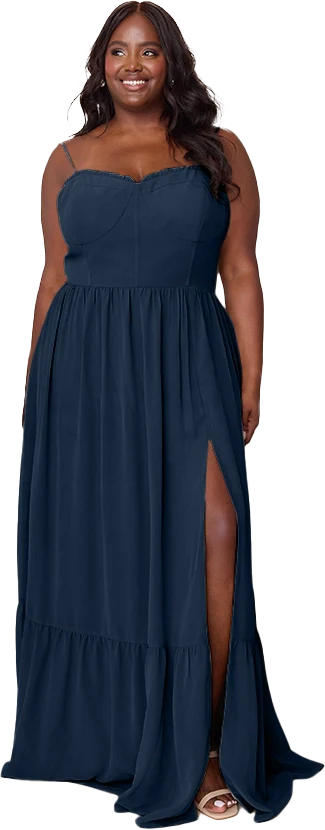 Valentina Chiffon Dress | Made To Order - Image 220