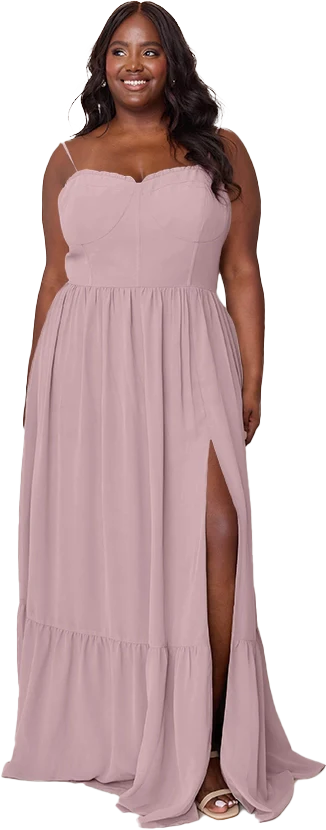 Valentina Chiffon Dress | Made To Order - Image 221