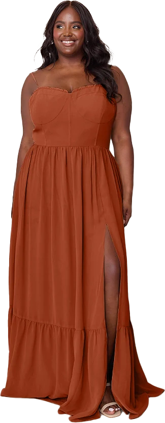 Valentina Chiffon Dress | Made To Order - Image 226