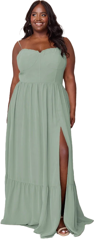 Valentina Chiffon Dress | Made To Order - Image 227