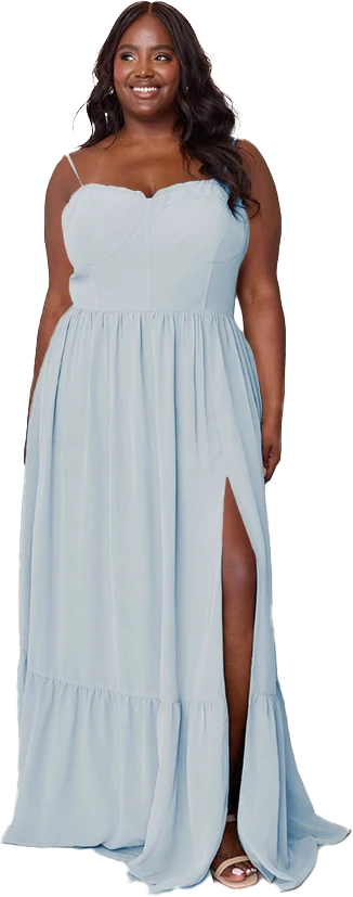 Valentina Chiffon Dress | Made To Order - Image 229