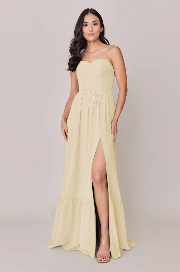 Valentina Chiffon Dress | Made To Order - Image 249