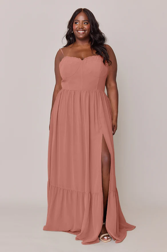 Valentina Chiffon Dress | Made To Order - Image 52