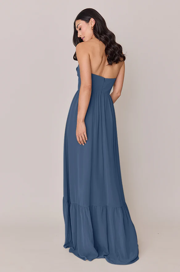 Valentina Chiffon Dress | Made To Order - Image 57