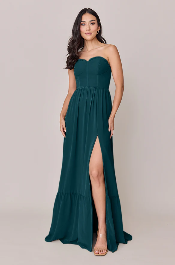Valentina Chiffon Dress | Made To Order - Image 78