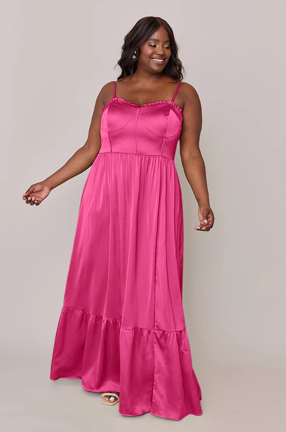 Valentina Satin Dress | Made To Order - Image 101