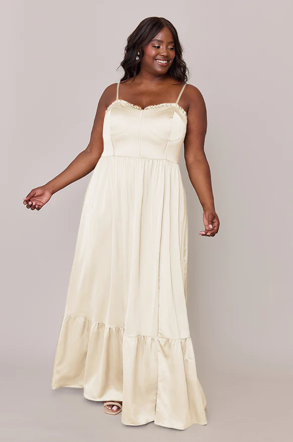 Valentina Satin Dress | Made To Order - Image 117