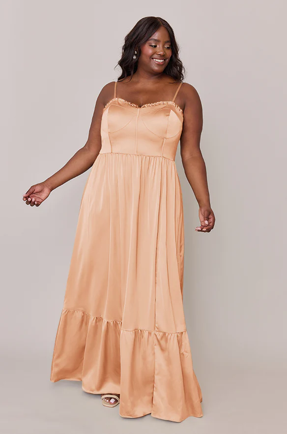 Valentina Satin Dress | Made To Order - Image 121