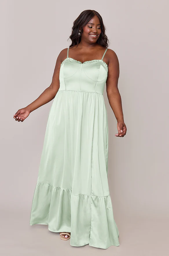 Valentina Satin Dress | Made To Order - Image 129