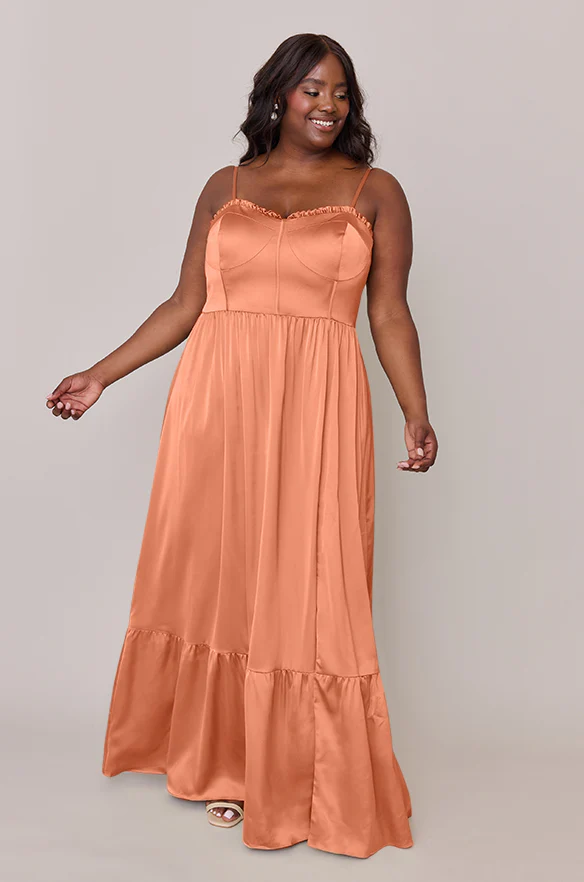 Valentina Satin Dress | Made To Order - Image 169