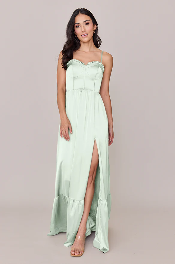 Valentina Satin Dress | Made To Order - Image 187