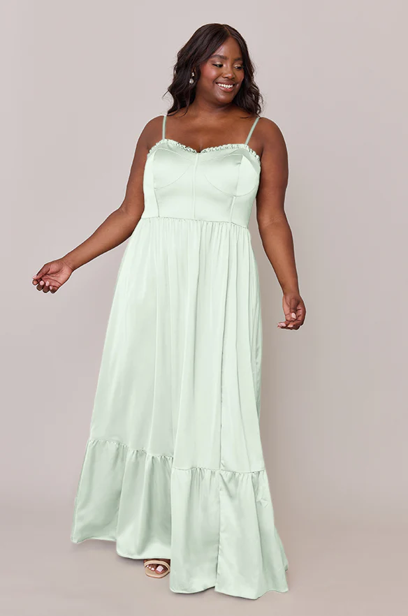 Valentina Satin Dress | Made To Order - Image 189