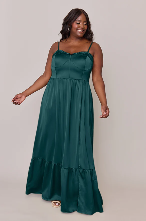 Valentina Satin Dress | Made To Order - Image 31