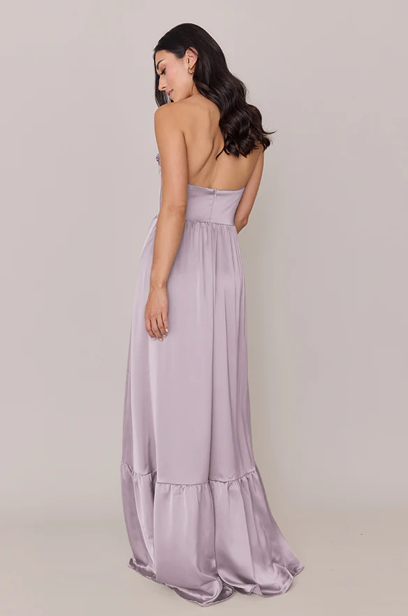 Valentina Satin Dress | Made To Order - Image 92