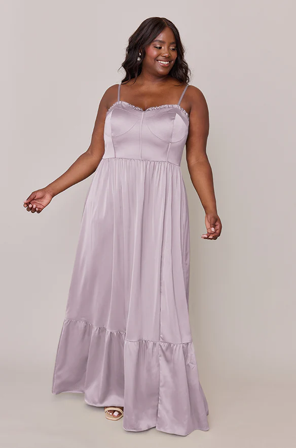 Valentina Satin Dress | Made To Order - Image 93