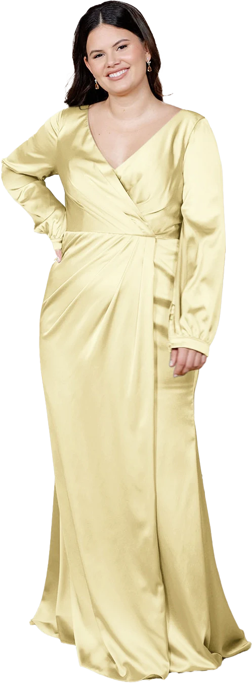Vera Satin Dress | Made To Order - Image 112