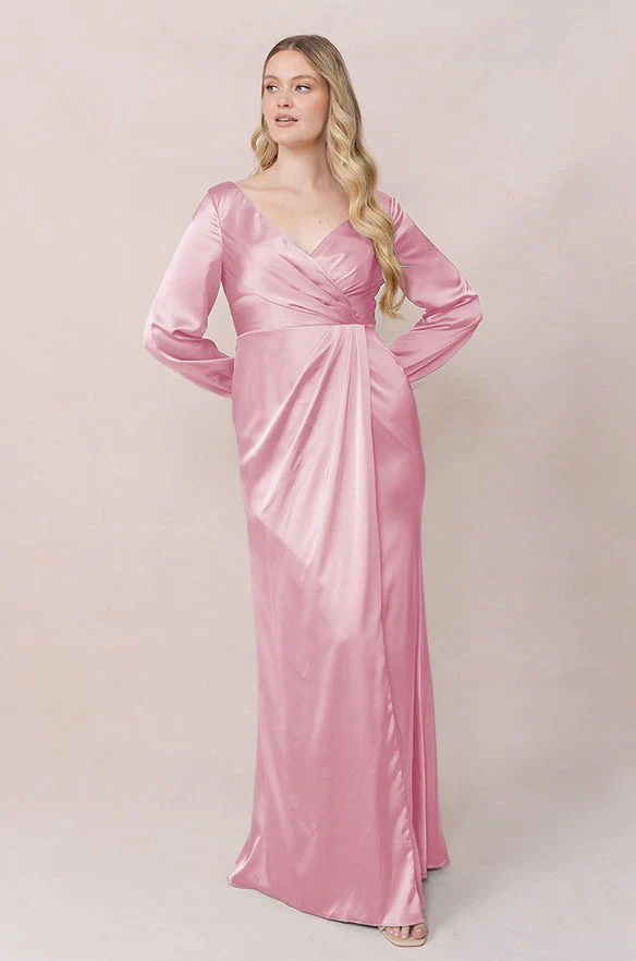 Vera Satin Dress | Made To Order - Image 115