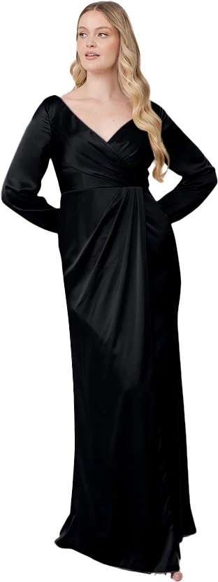 Vera Satin Dress | Made To Order - Image 16