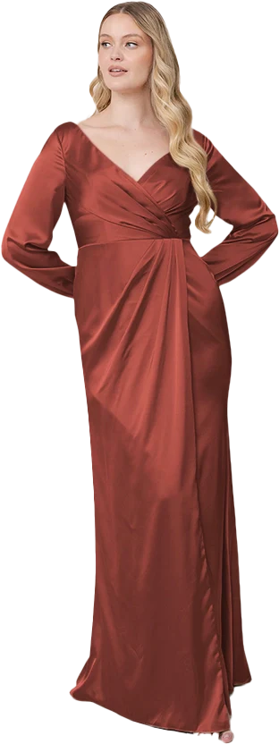 Vera Satin Dress | Made To Order - Image 20