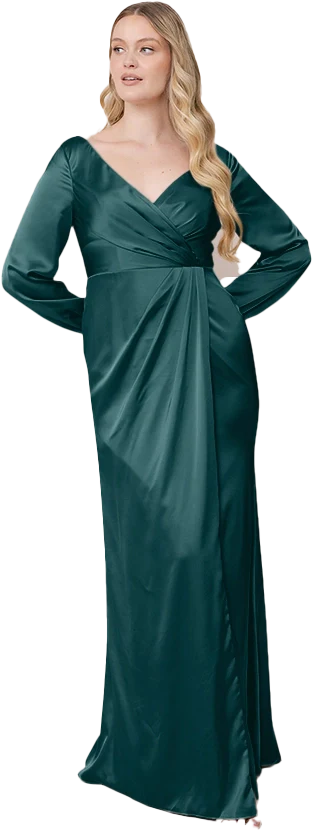 Vera Satin Dress | Made To Order - Image 21