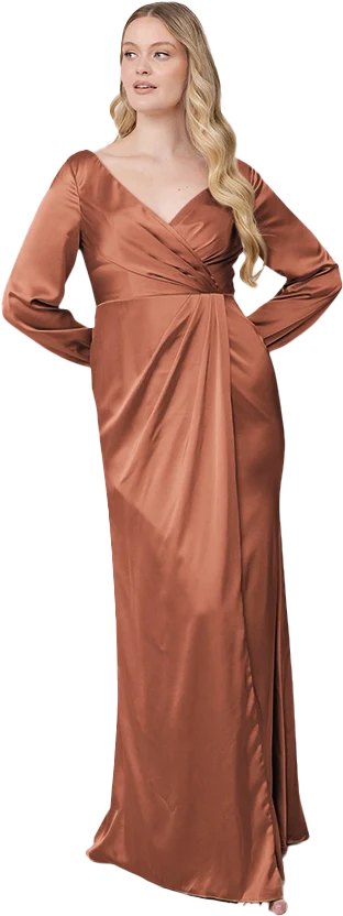 Vera Satin Dress | Made To Order - Image 22