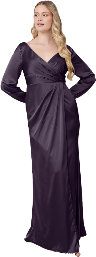 Vera Satin Dress | Made To Order - Image 26