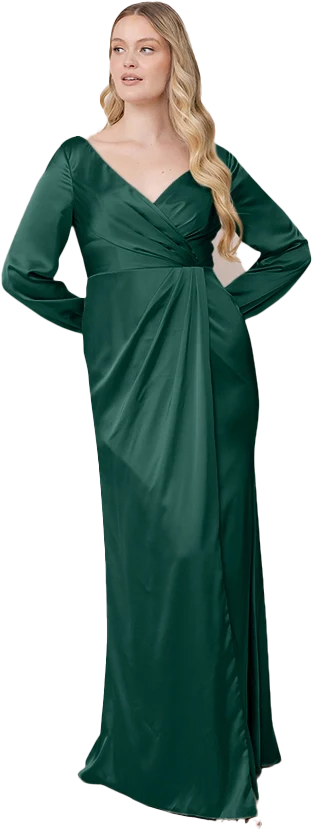 Vera Satin Dress | Made To Order - Image 27