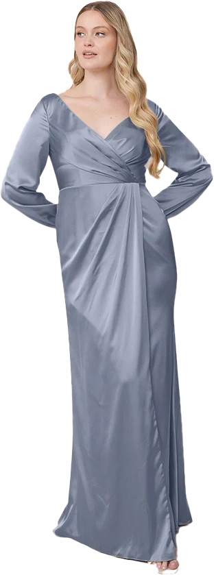 Vera Satin Dress | Made To Order - Image 29