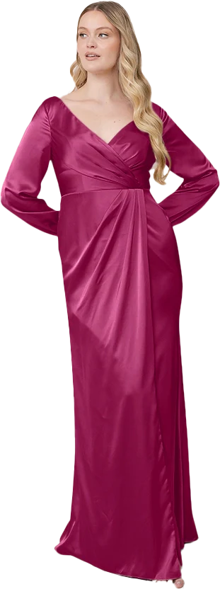Vera Satin Dress | Made To Order - Image 30
