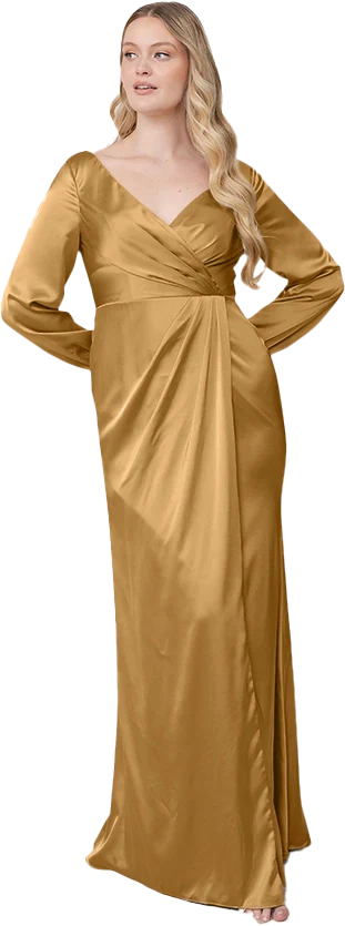 Vera Satin Dress | Made To Order - Image 31