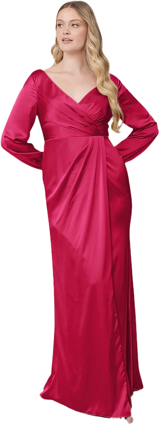 Vera Satin Dress | Made To Order - Image 33