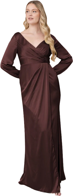 Vera Satin Dress | Made To Order - Image 38