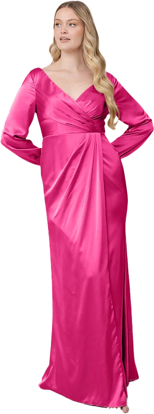 Vera Satin Dress | Made To Order - Image 39