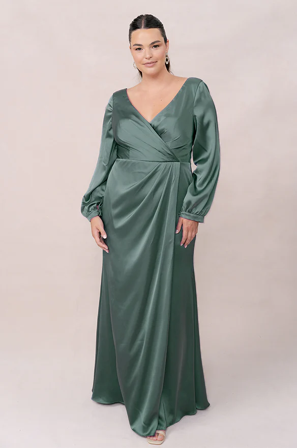 Vera Satin Dress | Made To Order - Image 4