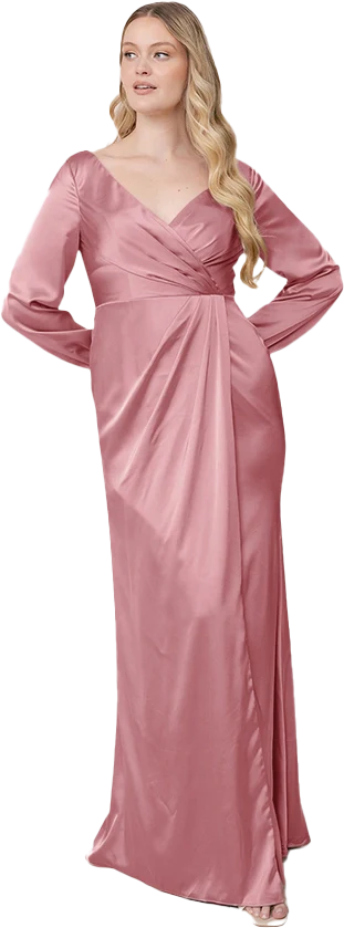 Vera Satin Dress | Made To Order - Image 49