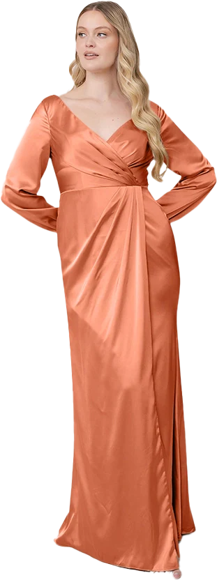 Vera Satin Dress | Made To Order - Image 55