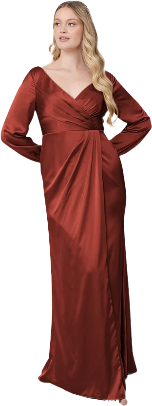 Vera Satin Dress | Made To Order - Image 57