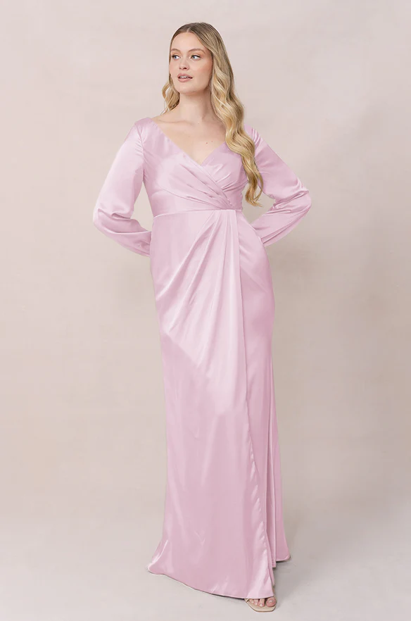 Vera Satin Dress | Made To Order - Image 59