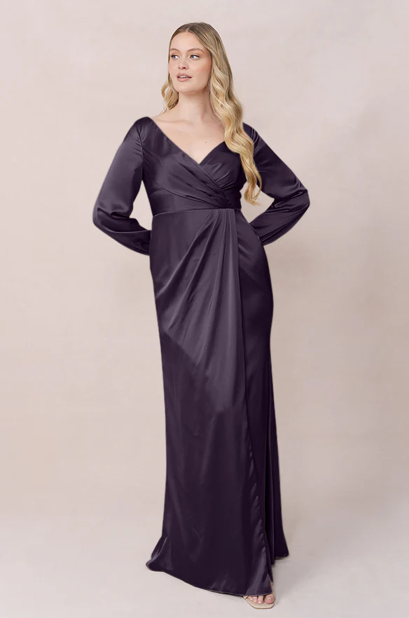 Vera Satin Dress | Made To Order - Image 71