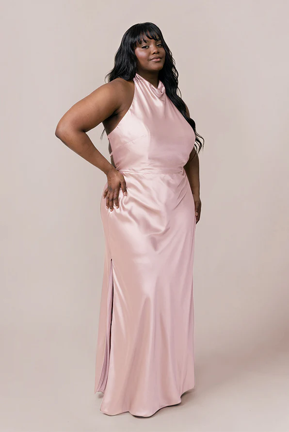 Veronica Satin Dress | Made To Order - Image 16