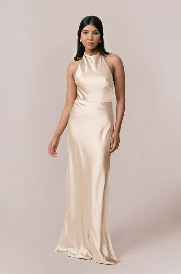 Veronica Satin Dress | Made To Order - Image 19