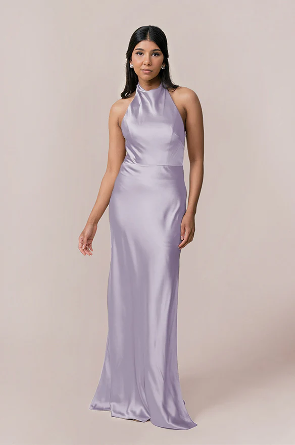 Veronica Satin Dress | Made To Order - Image 54