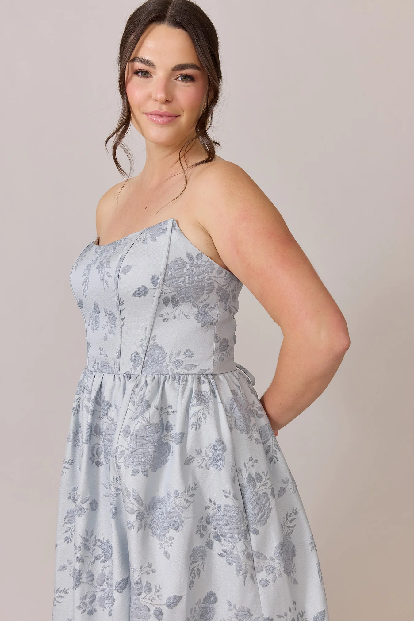 Vienna Jacquard Dress | Made To Order - Image 20