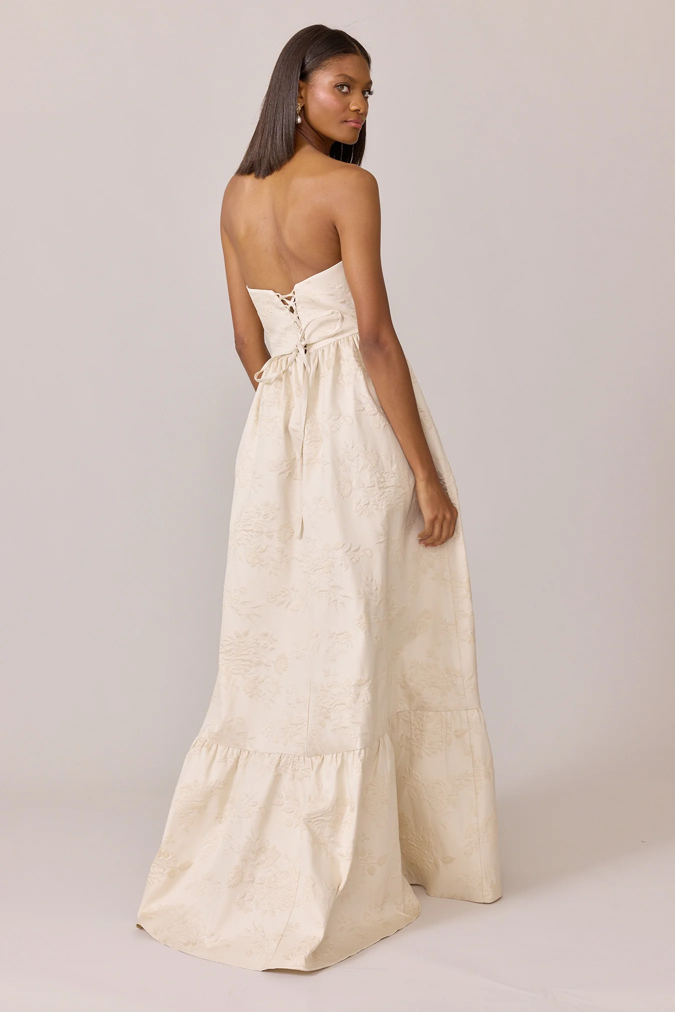 Vienna Jacquard Dress | Made To Order - Image 9