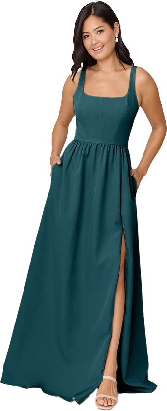 Whitney Crepe Dress | Made To Order - Image 80