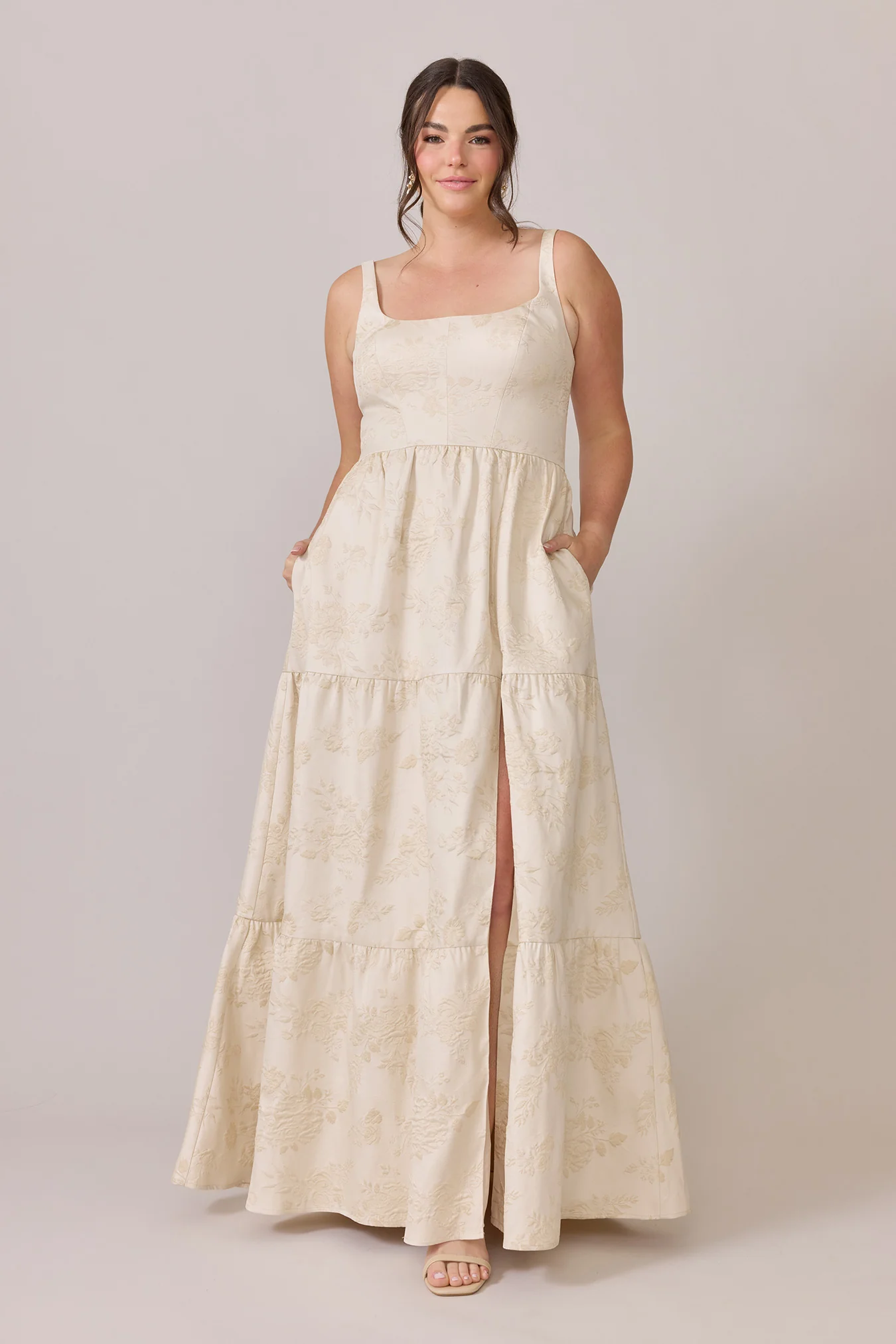 Winslet Jacquard Dress | Made To Order - Image 14