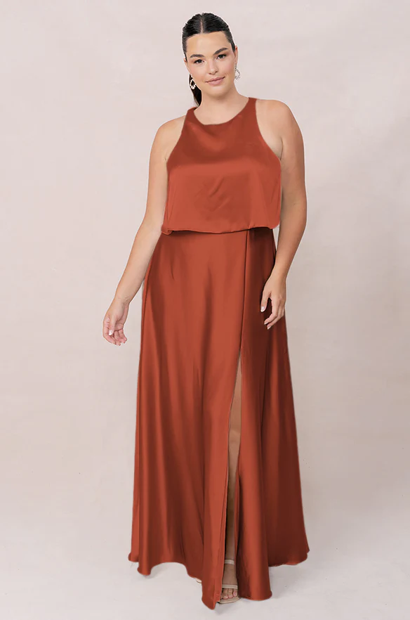 Wren Satin Dress | Made To Order - Image 131